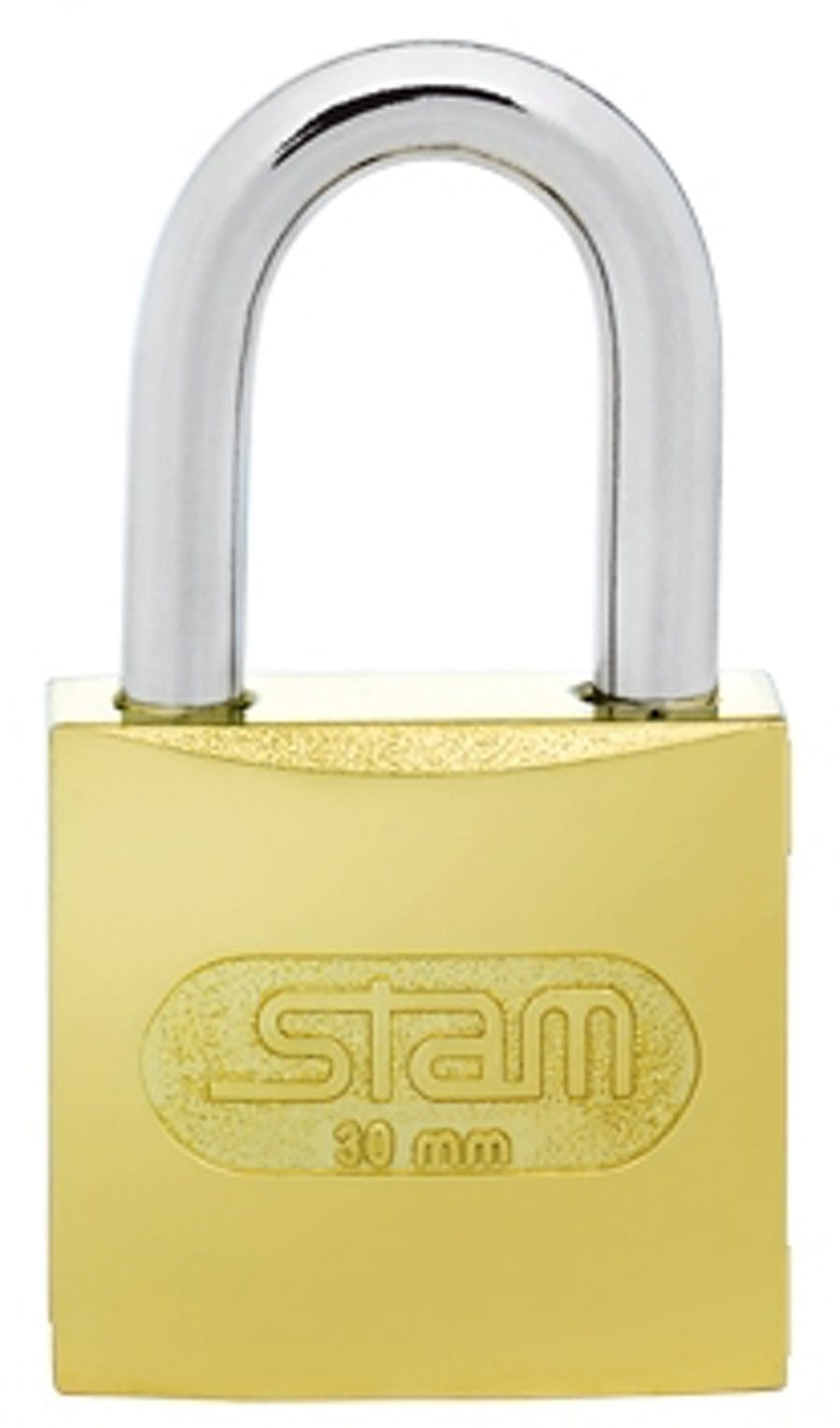 Cadeado Latonado 30mm - Stam