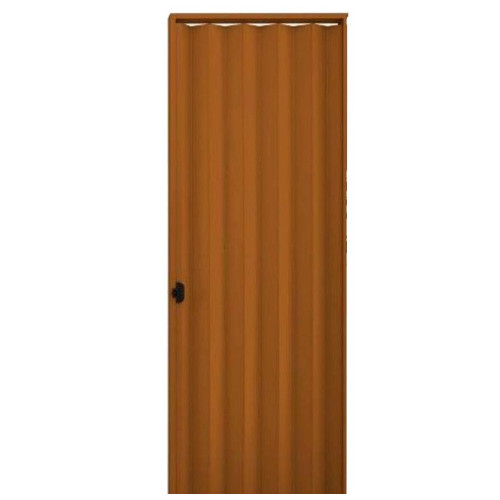 Porta Sanfonada  100cm X 2,10m Pvc - Mogno