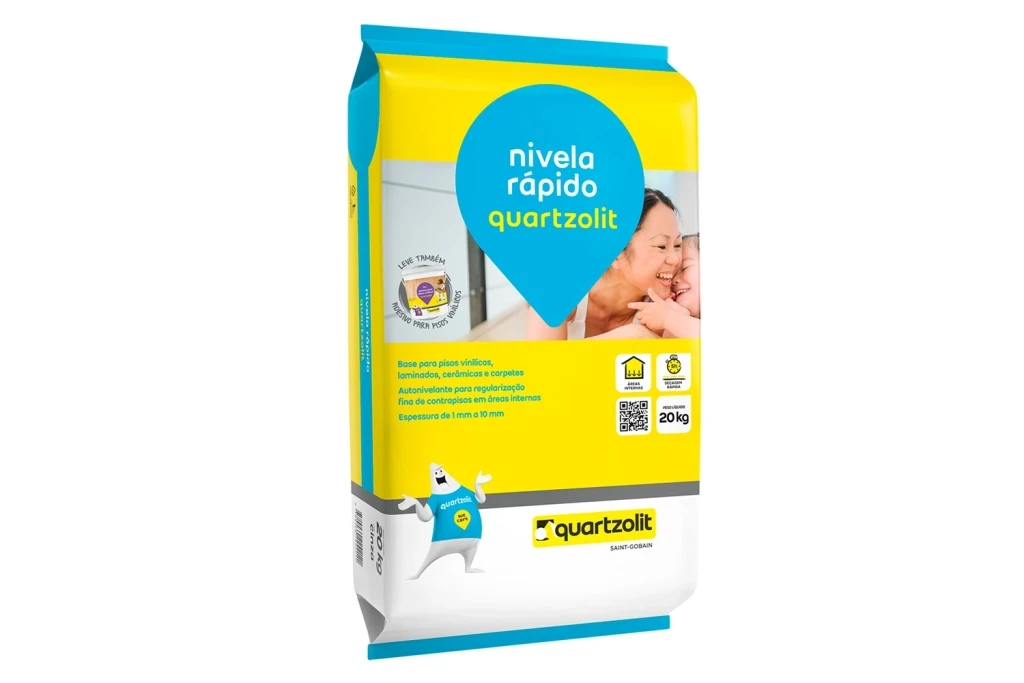 Argamassa Autonivelante Nivela Rápido Cinza 20kg