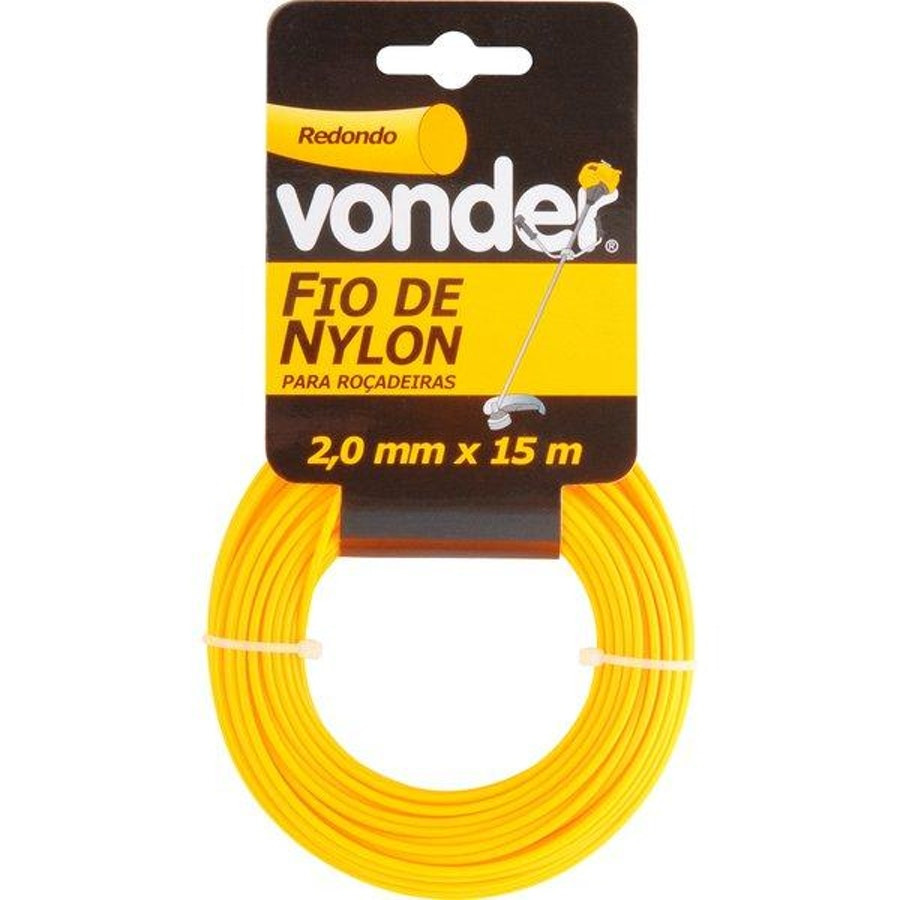 Fio de Nylon 20mm X 15m Redondo - Vonder