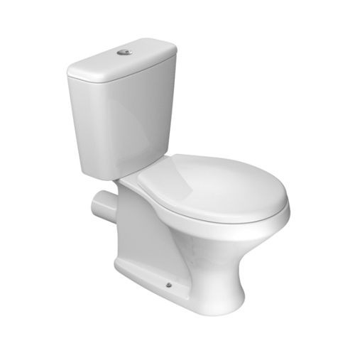 Vaso Ravena para Caixa Acoplada Saída Horizontal Branco Gelo - Deca
