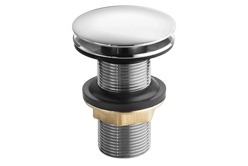 Válvula Luxo de Escoamento para Lavatório 4''x2.3/8'' Cromada