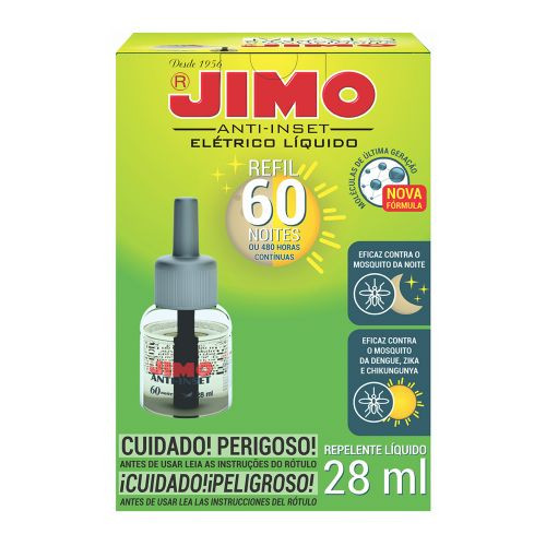 Jimo Anti-inset Refil Liquido 60 Noites