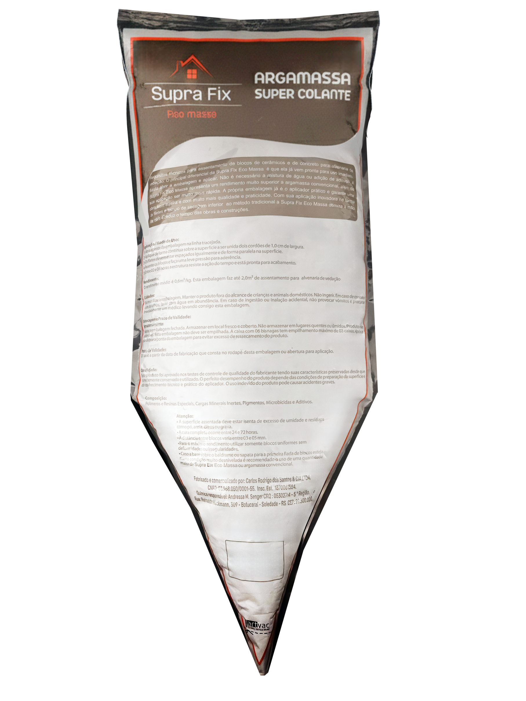 Fix Cola Bloco Sachê 3 Kg – Supra