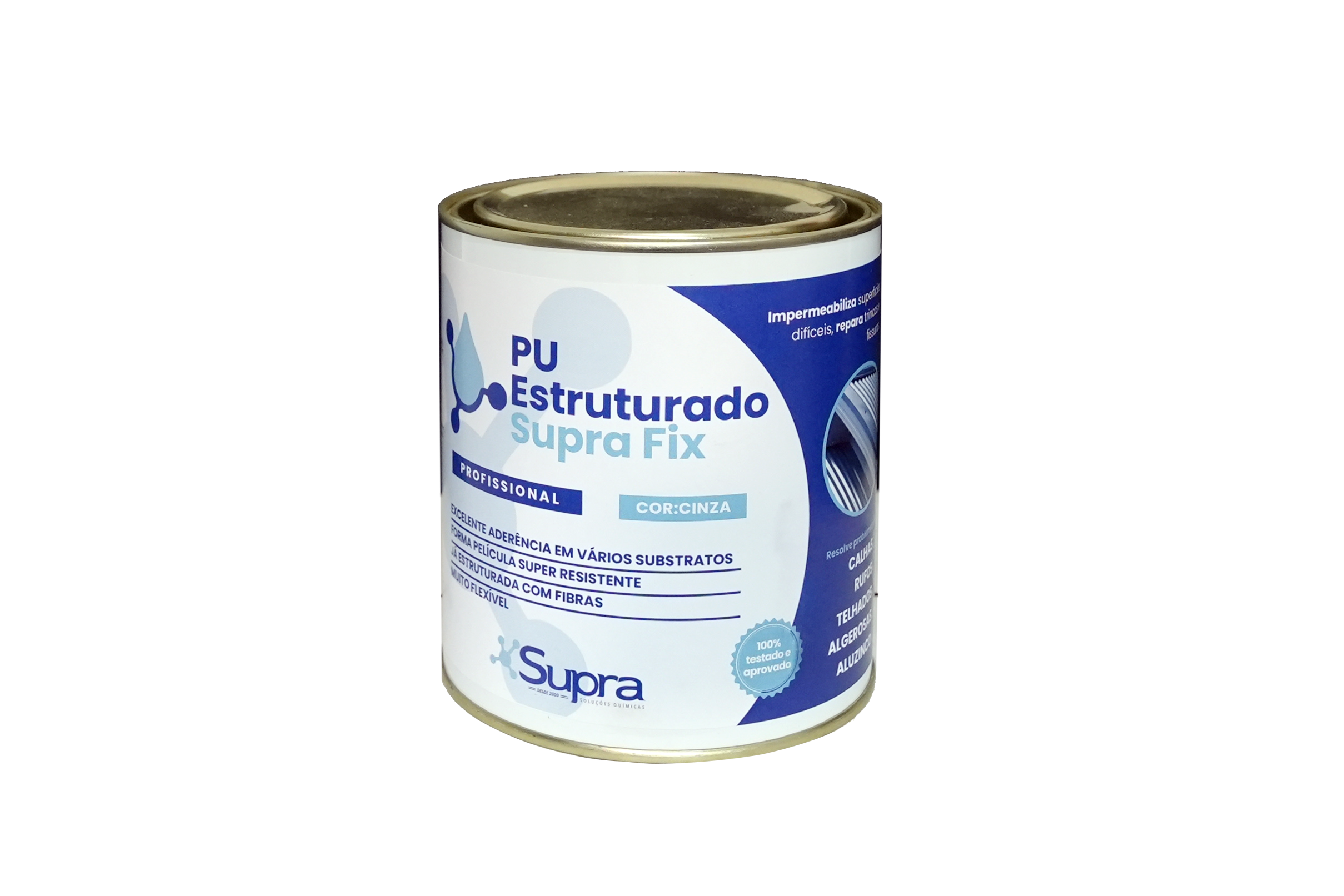 Supra Fix Pu Líquido Estruturado Impermeabilizante 1 Kg – Supra