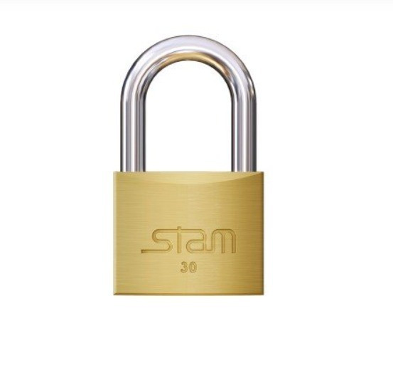 Cadeado Stam 30mm Latao 90312