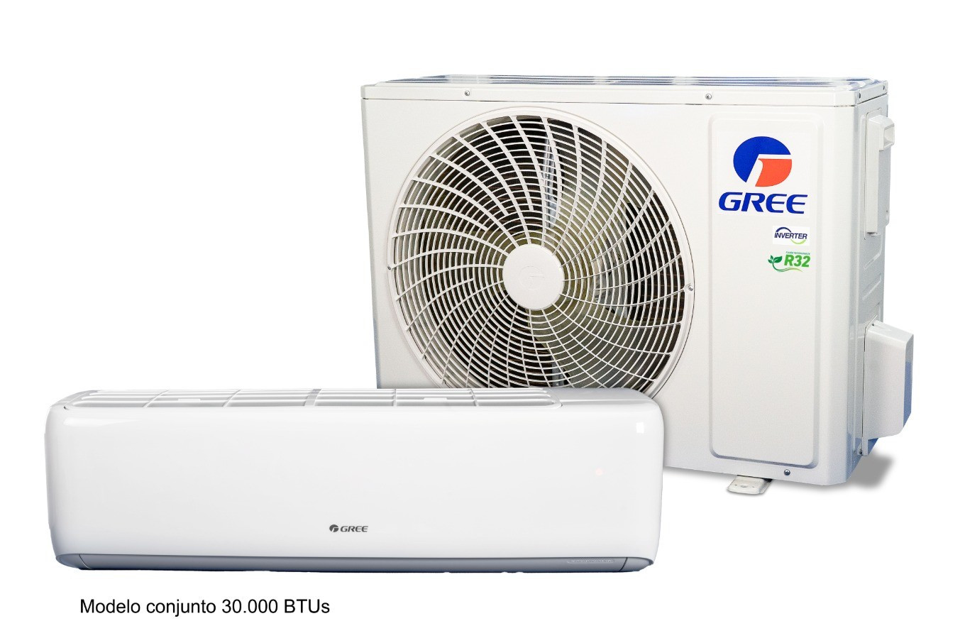 Ar Condicionado Split Gree 30000 Btus Q/f 220v Wifi Inverter