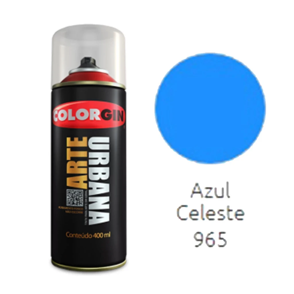 Spray Colorgin Arte Urbana Azul Celeste 965 400ml