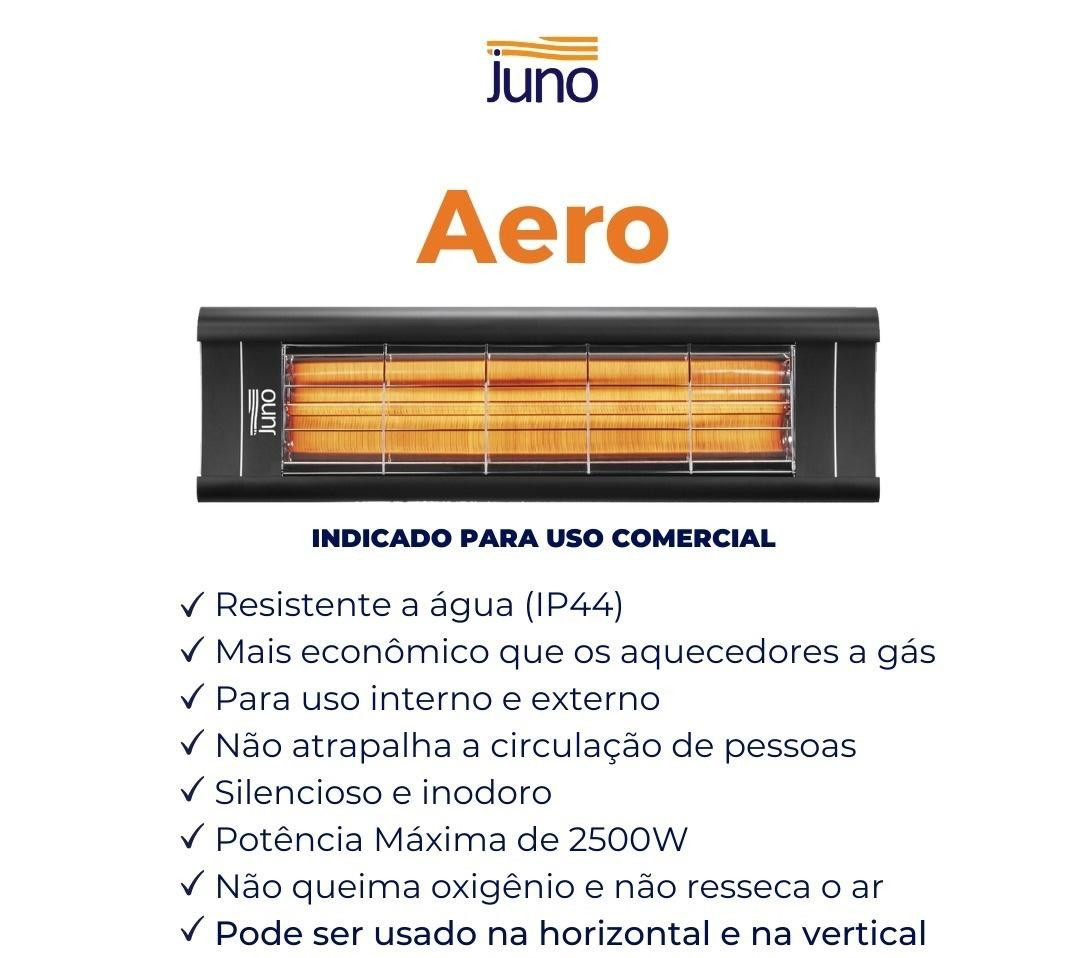 Aquecedor Juno Aero 2500w 220v Sem Controle