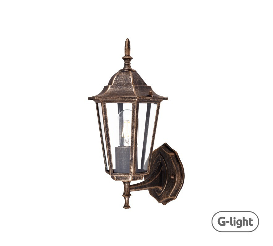 Arandela G-light Roma 155 Bronze 1xe27 Unico