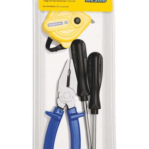 Kit Tramontina Ferramentas 4pc 43408112