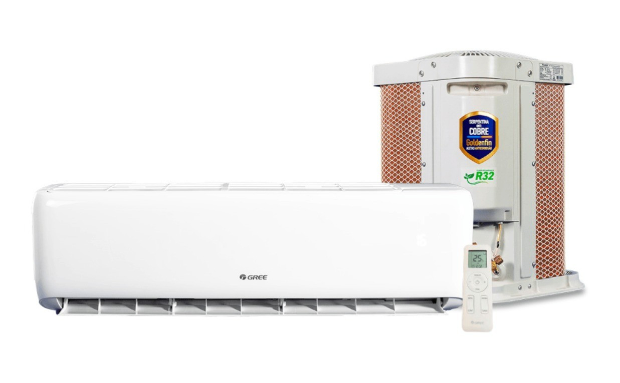 Ar Condicionado Split Gree 18000 Btus Q/f 220v R32 G-top Wif