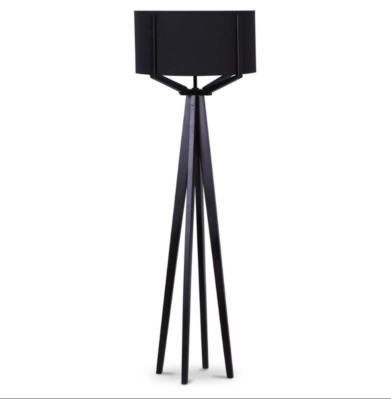Abajour Trevisan Preto 1005.13 165x50 C/cupula 176.09.02