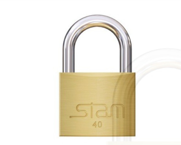 Cadeado Stam 40mm Latao 90314