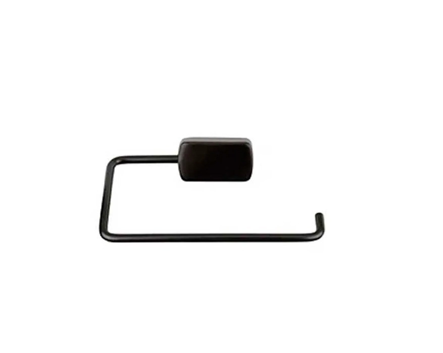 Porta Papel Jackwal Misu Latao Preto 24951
