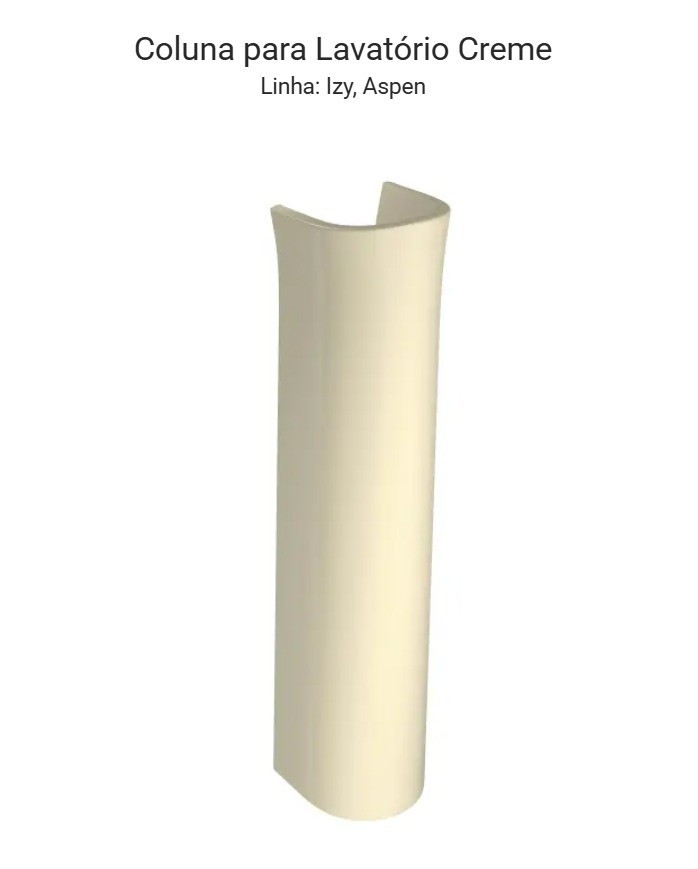 Deca Coluna Creme C10.37