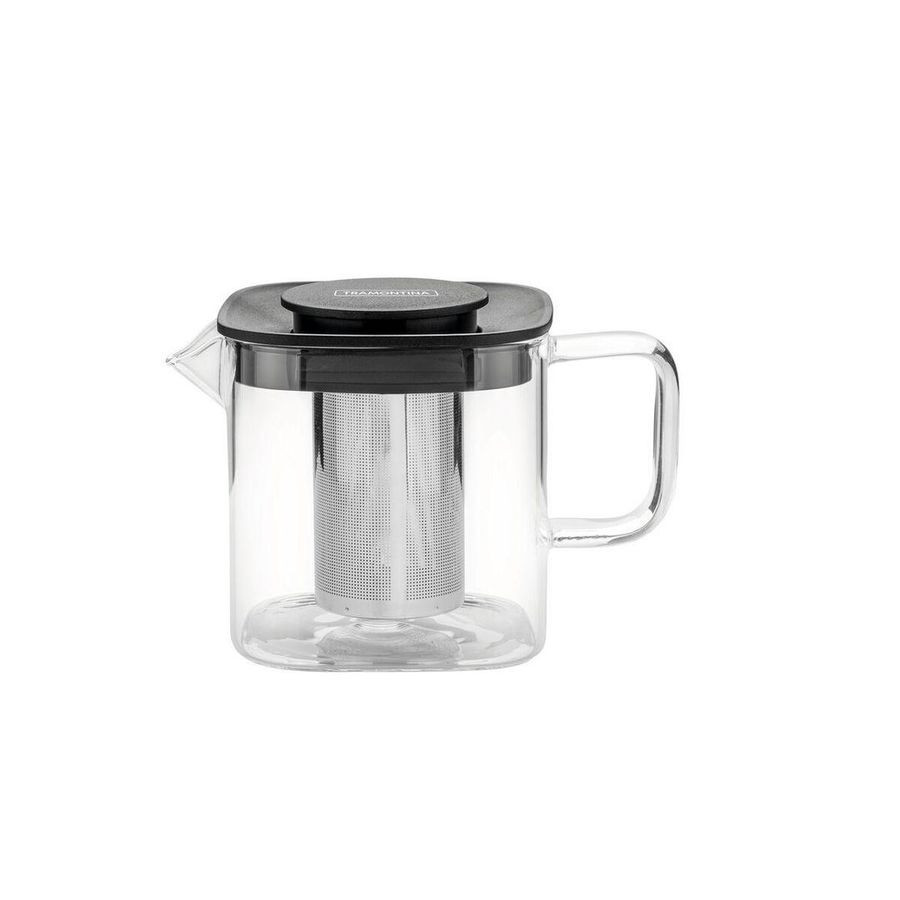 Bule de Vidro Quadrado Tramontina com Infusor 600 Ml