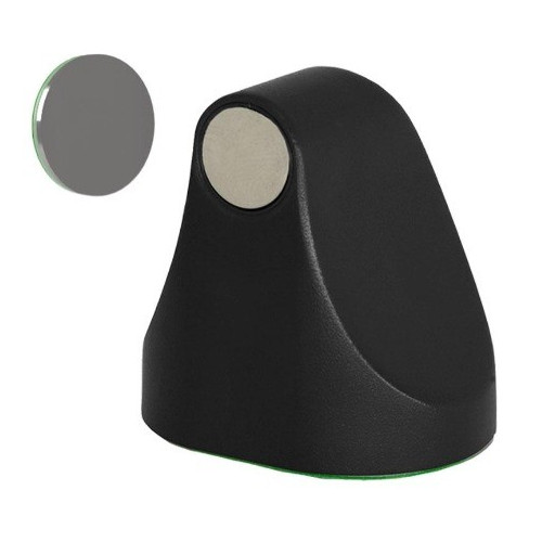 Trava Porta Comfort Door Magnetico Preto 00052