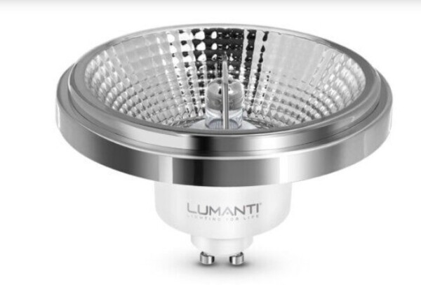 Lampada Led Lumanti 12w 6500k Ar111 Gu10 Autovolt Branca