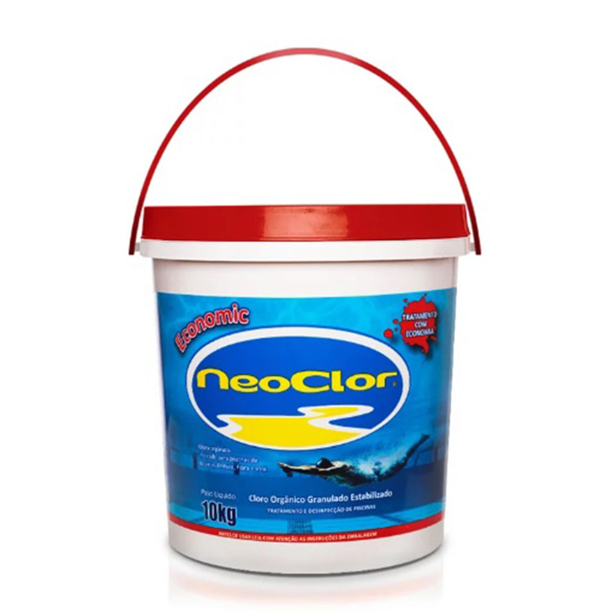 Neoclor Cloro Economic 10kg T Vermelha