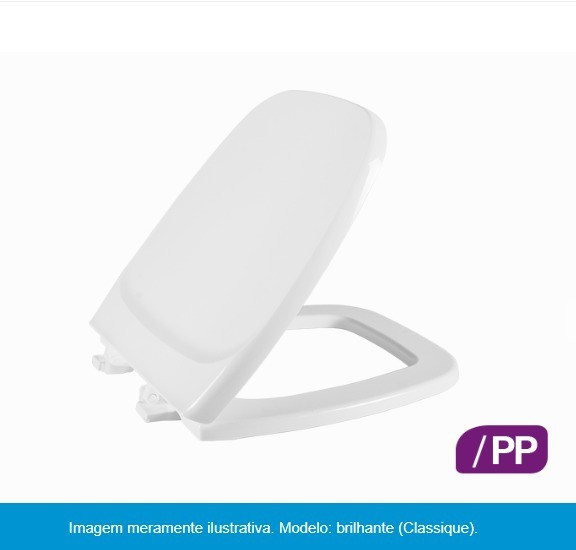 Assento Vaso Astra Fit/versato Tvt/pp Bco