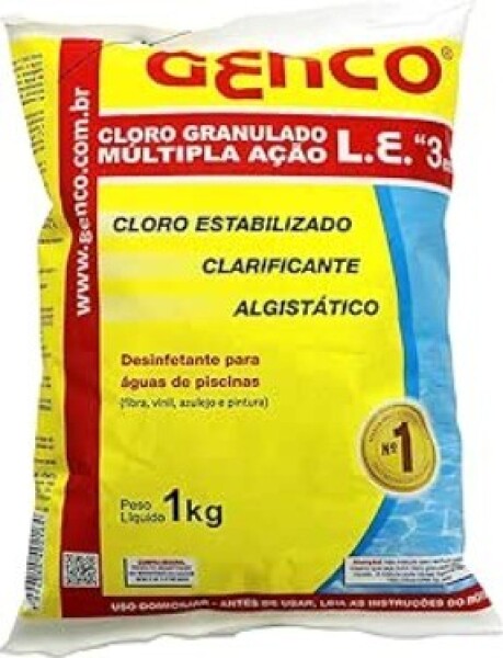 Genco Cloro Multipla Acao 3 em 1 Emb. 1 Kg