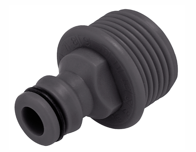 Conector Plástico para Mangueira Tipo Engate Rápido 3/4" Rosca Macho - Tramontina