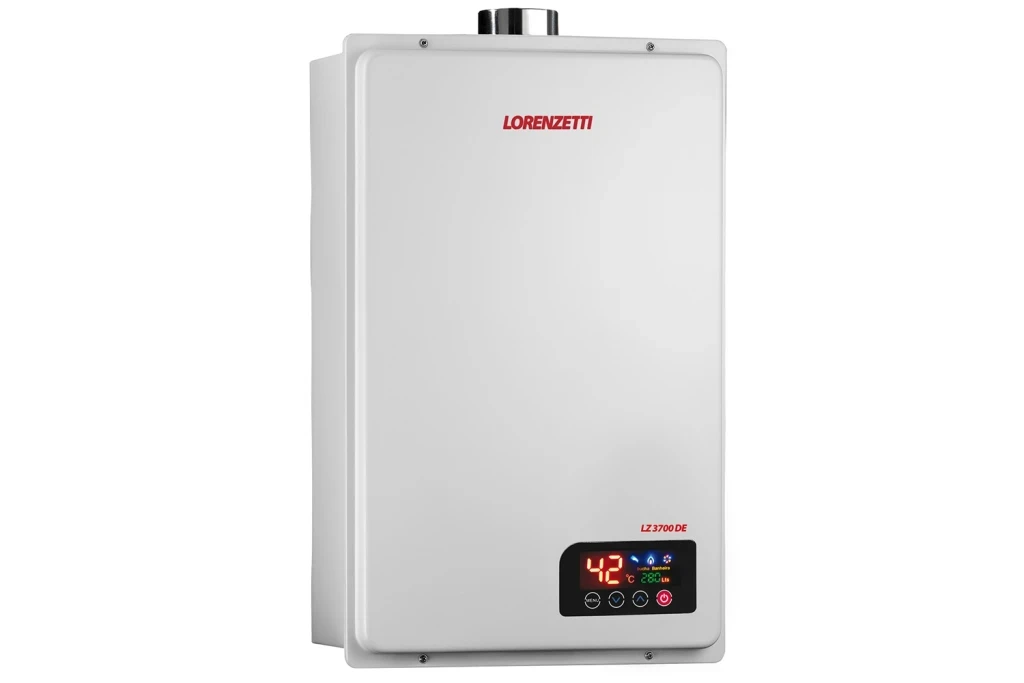 Aquecedor Gas Lorenzetti 37l Lz-3700de Autovolt Glp Branco