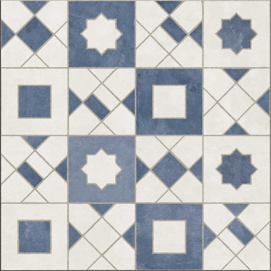 Porcelanato Ceusa 58.4x58.4 Ladrilho Marroquino C 1.70m2
