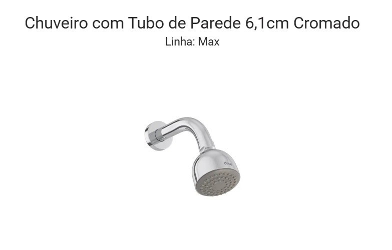 Deca Chuveiro Max 1977.c.ct
