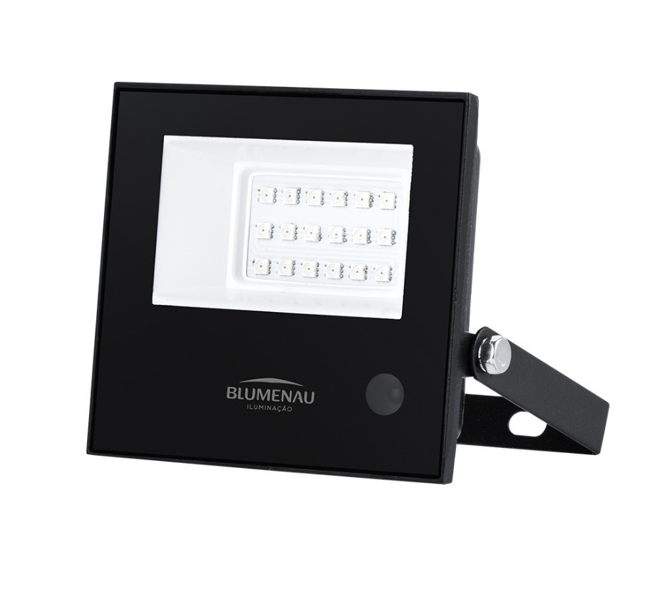 Refletor Led Blumenau Play 20w Rgb Autovolt 78207000 C/contr
