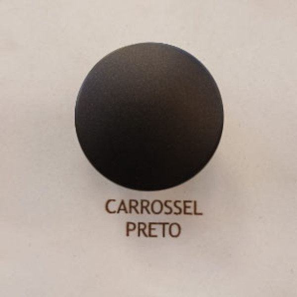Maxima Puxador C/led Carrossel 20x34mm Maxlt06 Preto