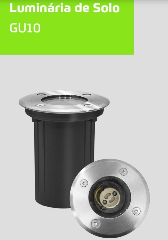Lumanti Embutido Solo Lsgu10 10w Soquete Gu10