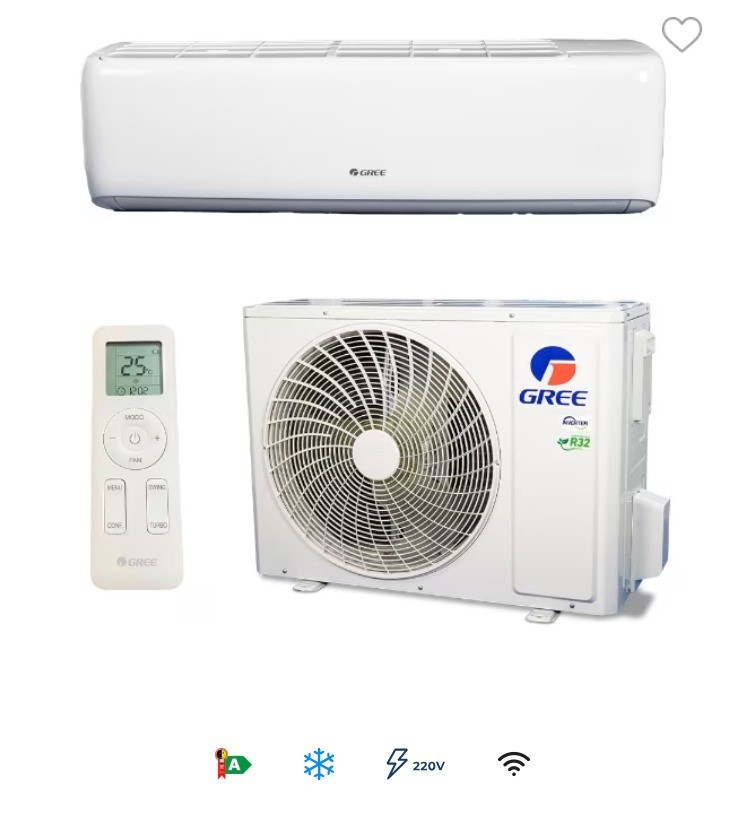 Ar Condicionado Split Gree 30000 Btus So Frio 220v Wifi