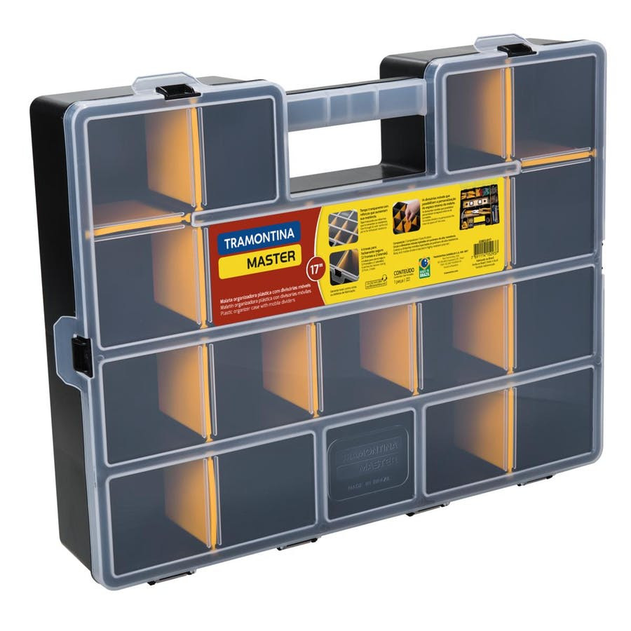 Maleta Plástica Organizadora 17" - Tramontina