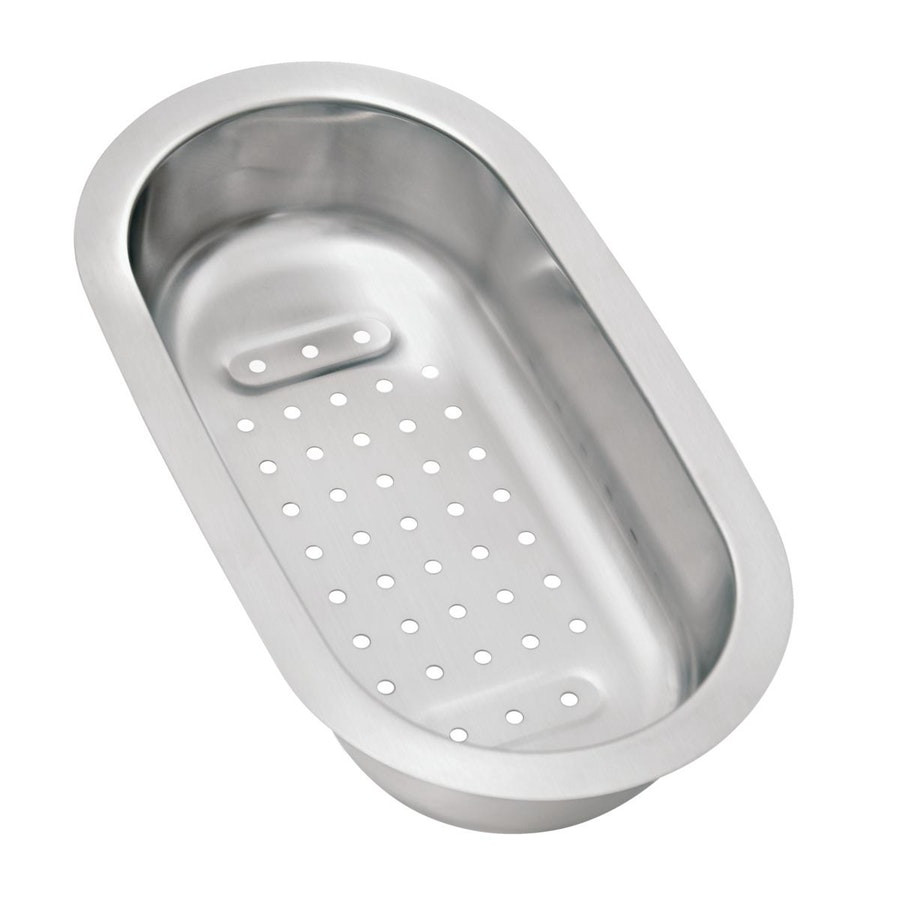 Cesto Coador em Aço Inox para Cuba e Tábua Auxiliar