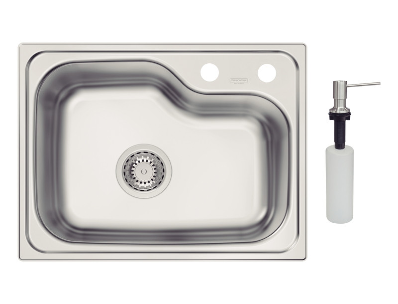 Cuba Inox Tramontina Retangular Morgana Comp 55x42 Ac