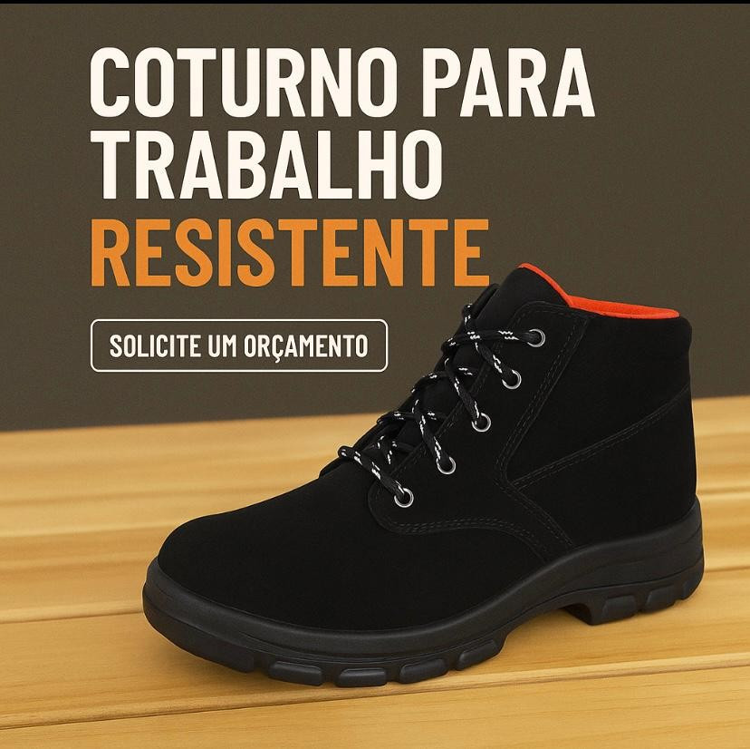 Coturno C/ Cadarco Nobuck Preto N39  33101