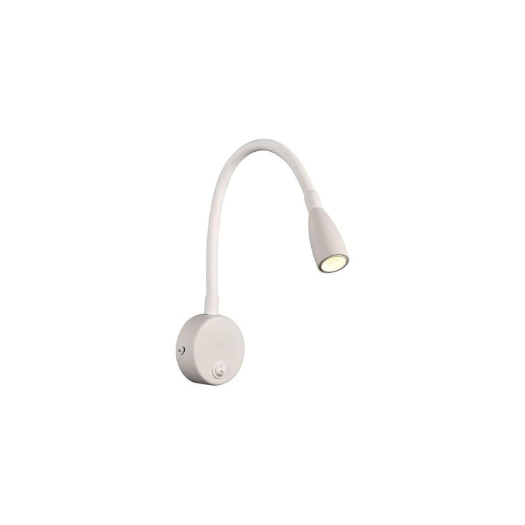 Arandela Astraled Megrez Led com Interruptor Bivolt Branco Ad-4056