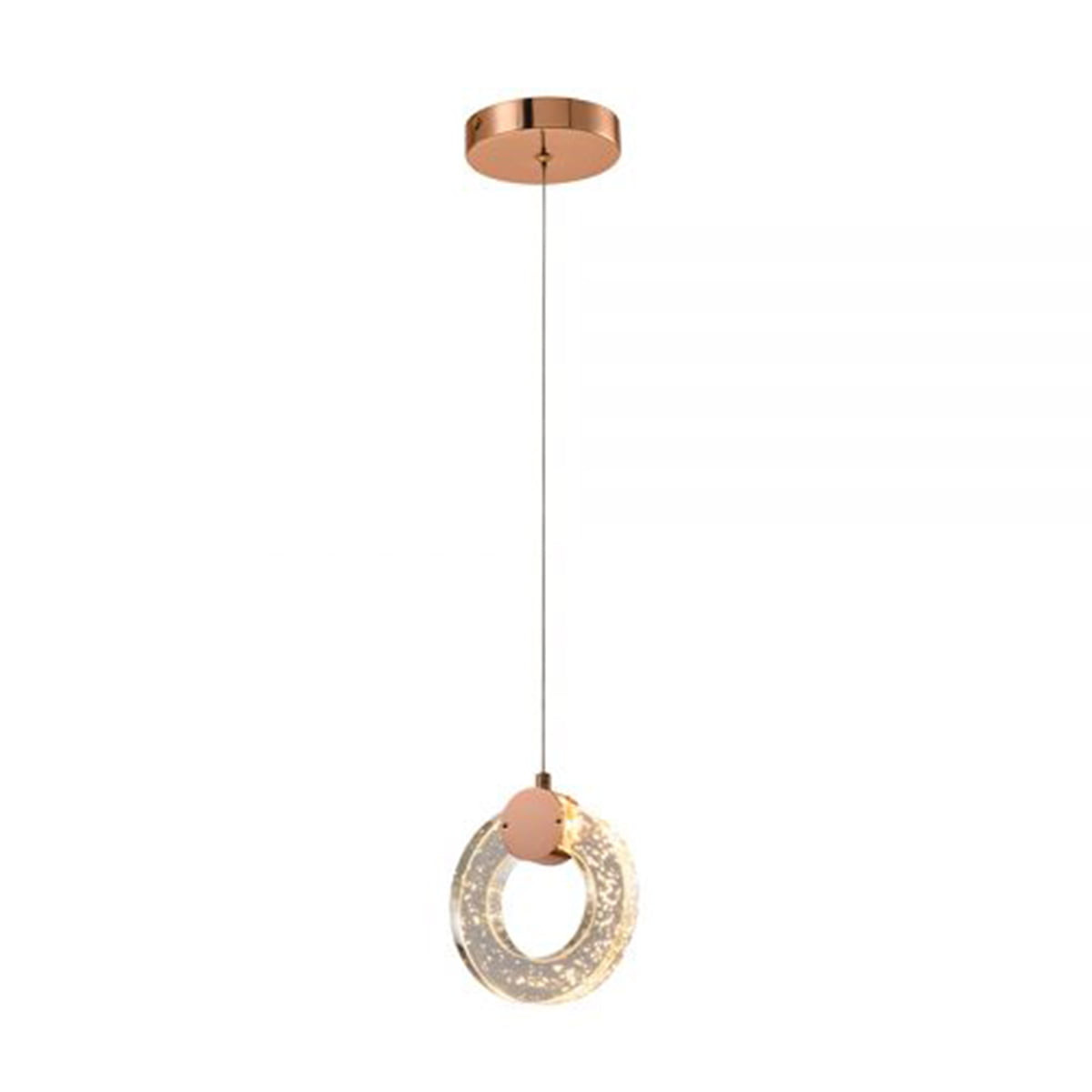 Luciin Pendente Eb059/13 Dourado Led 4.3w 3000k