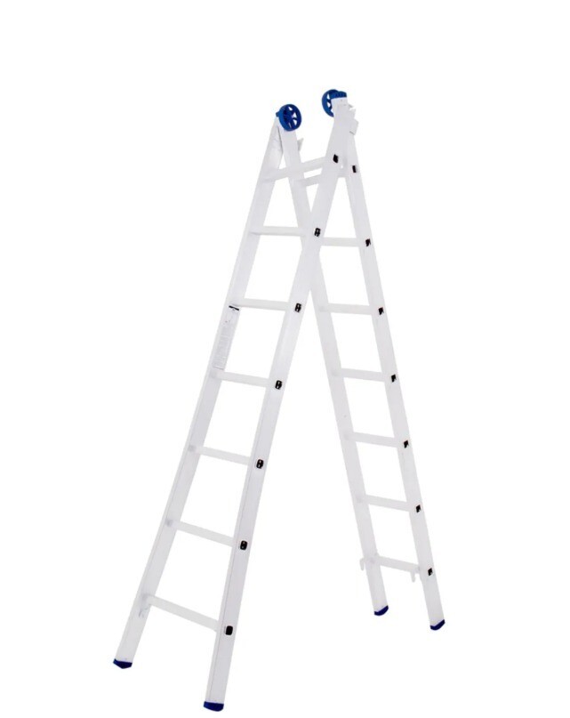 Escada de Aluminio Extensiva 2x7d Mor 005203