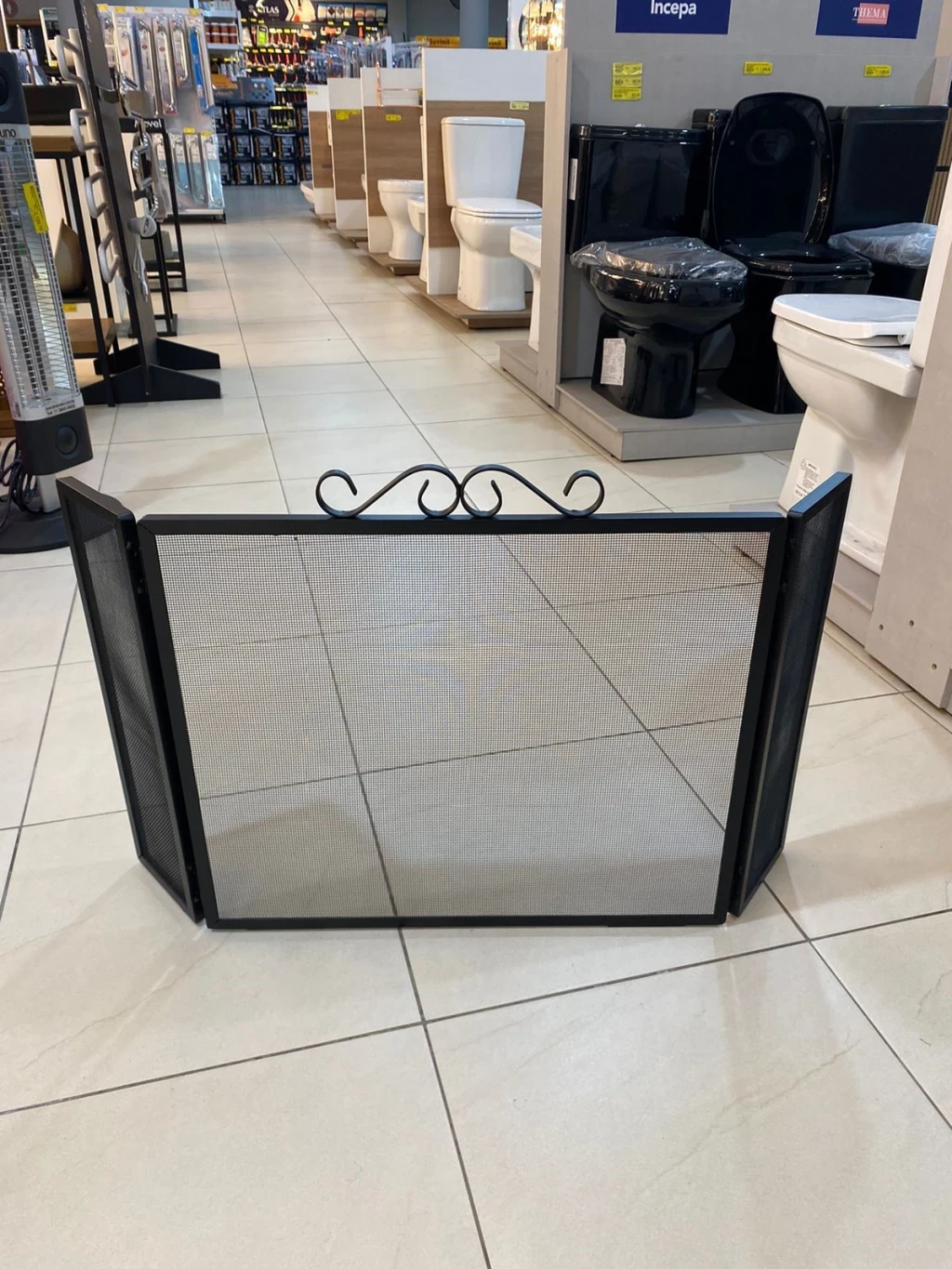 Lareira Tela Protecao Bigorna Simples G 55x90 R:53