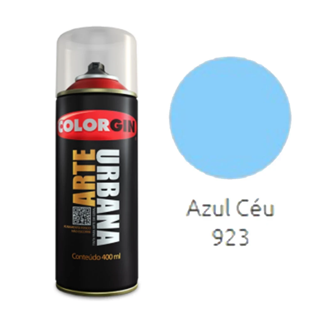 Spray Colorgin Arte Urbana Azul Ceu 923 400ml