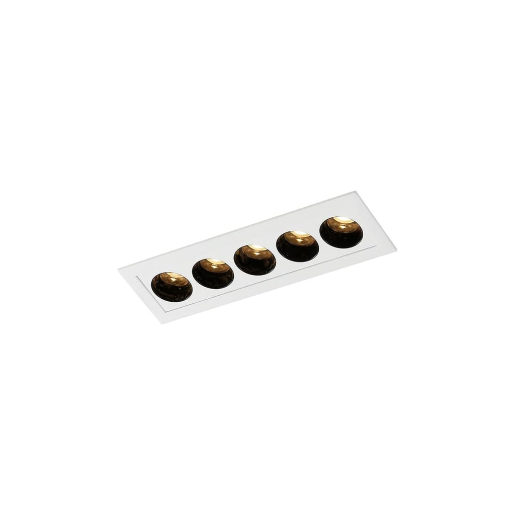 Spot de Embutir Astraled Downlight Ashok Led Alto Irc 90 10w Bivolt Branco 3000k Luz Amarela Dl-7234