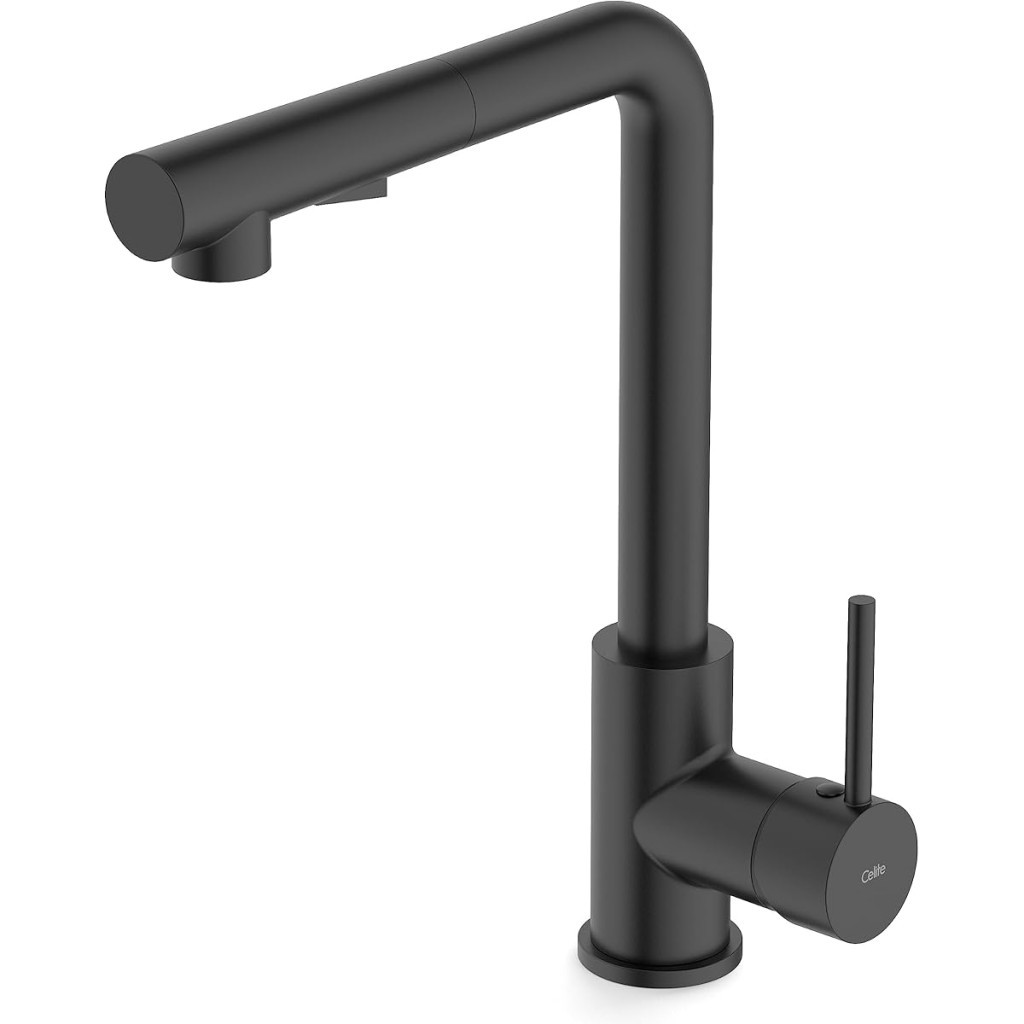 Monocomando de Mesa para Cozinha com Bica Extraível "l" com 2 Funções Gourmet Celite