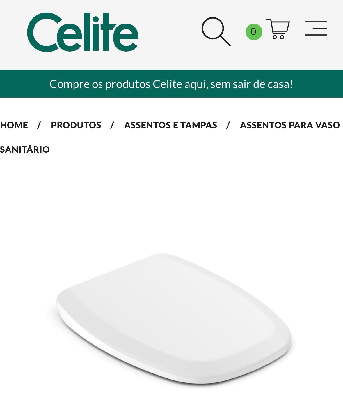 Assento Vaso Incepa/celite Like/art Br Original