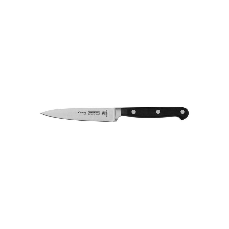 Faca para Legumes e Frutas Century com Lâmina Aço Inox e Cabo de Policarbonato e Fibra de Vidro 4"
