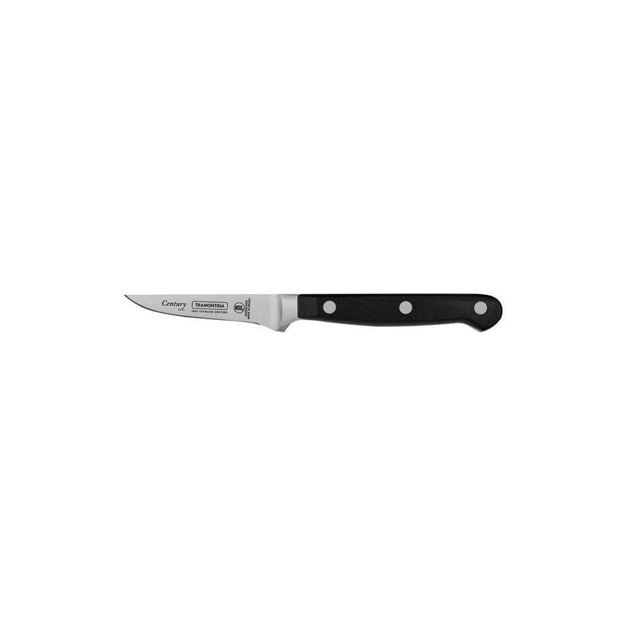 Faca para Legumes e Frutas Century com Lâmina Aço Inox e Cabo de Policarbonato e Fibra de Vidro 3"