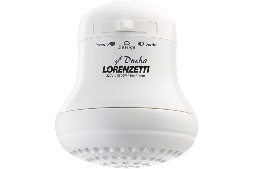 Chuveiro Elétrico 5500w 220v Maxi Ducha Ultra Branco